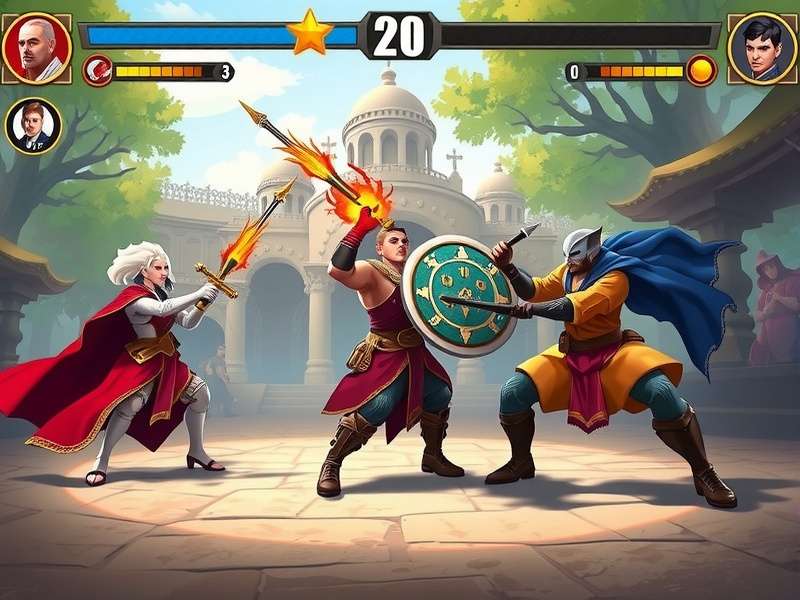 Royals Fury Fight character selection screen