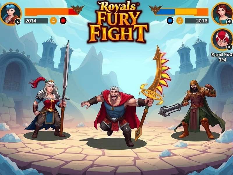 Royals Fury Fight battle strategy illustration